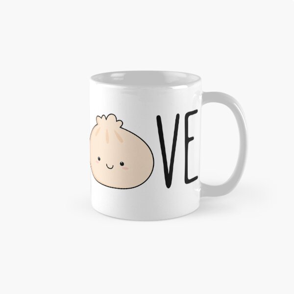 Item preview, Dumpling Love, Cute (Dim Sum, Dumpling, Bao, Xiaolongbao, Baozi) designed and sold by GraysonPrints.