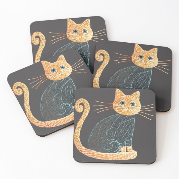 Item preview, Kitty Cat From Thread Design designed and sold by MakeInShop.