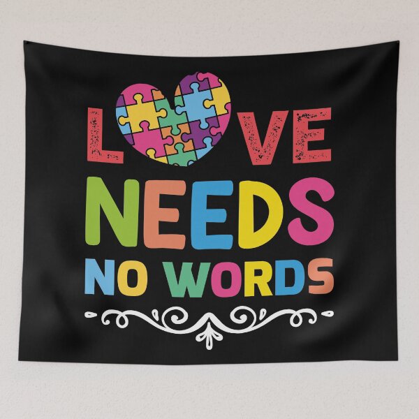 Item preview, Love Needs No Words designed and sold by soebekhi.