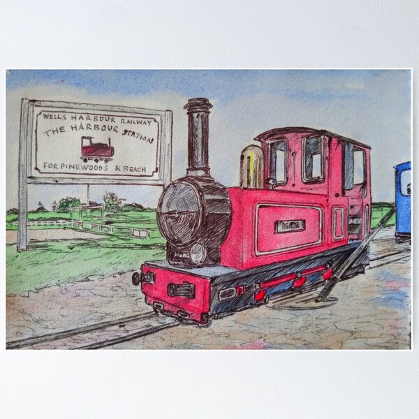Item preview, The Harbour Train designed and sold by WillArthur.