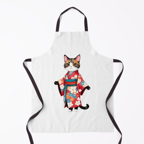 Item preview, Cat tortie kimono designed and sold by KorArtStudio.