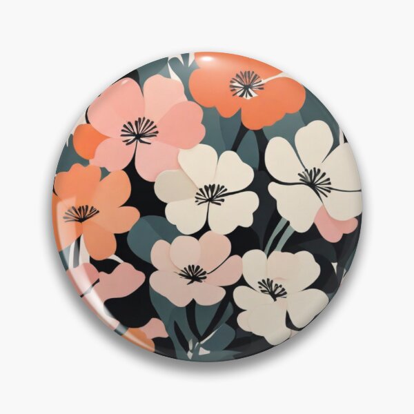 Item preview, Flourishing flora in Matisse's palette, flat illustration, style Poster, pastel color, monochromatic black color palette, simple and minimalistic, negative spaces designed and sold by thima shop.