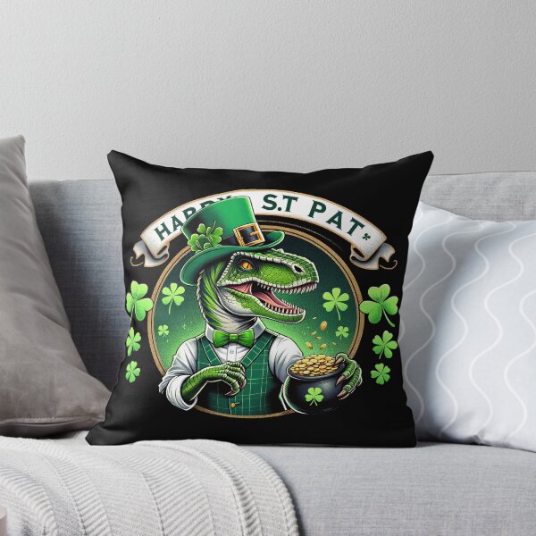 Item preview, St Patricks day boys kids Toddler funny Irish dinosaur Trex T-Shirt designed and sold by MAPDDesigns.