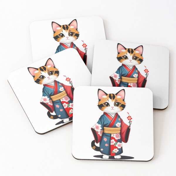Item preview, Lindo kimono de tortuga gato designed and sold by KorArtStudio.