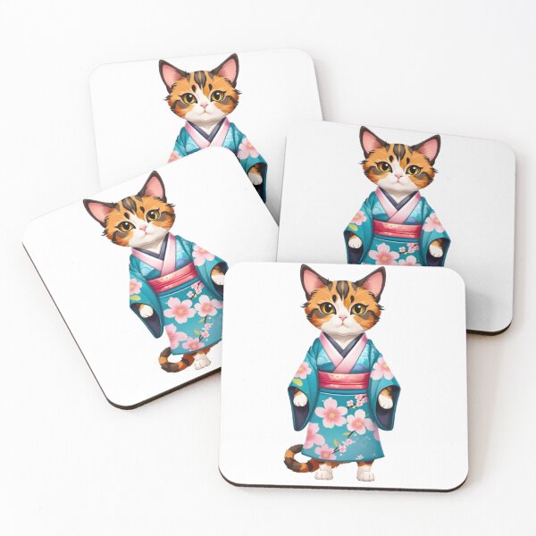 Item preview, Quimono de tortuga de gato genial designed and sold by KorArtStudio.