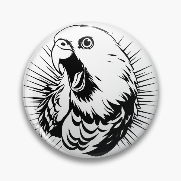 Item preview, Budgie Singing His Heart Out designed and sold by VMPrinting.