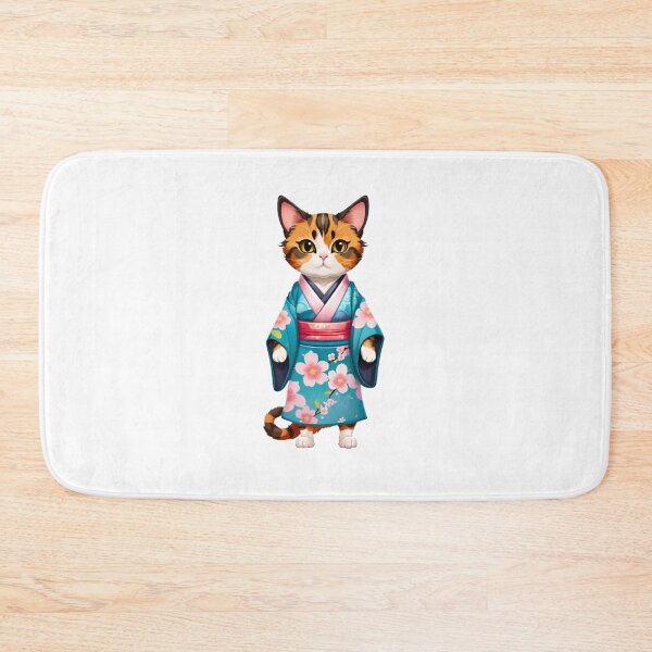 Item preview, Cool cat tortie kimono designed and sold by KorArtStudio.