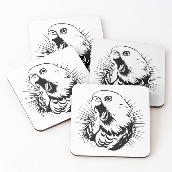 Item preview, Budgie Singing His Heart Out designed and sold by VMPrinting.