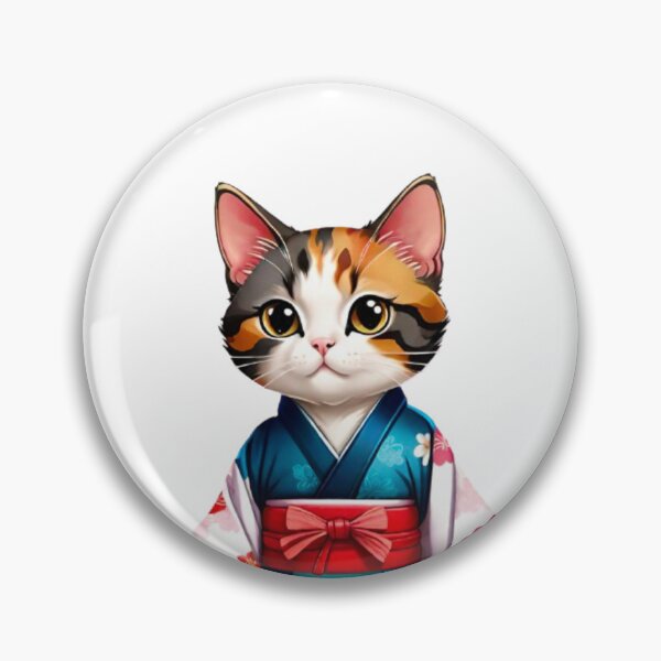 Item preview, Cute cat mom tortie kimono designed and sold by KorArtStudio.