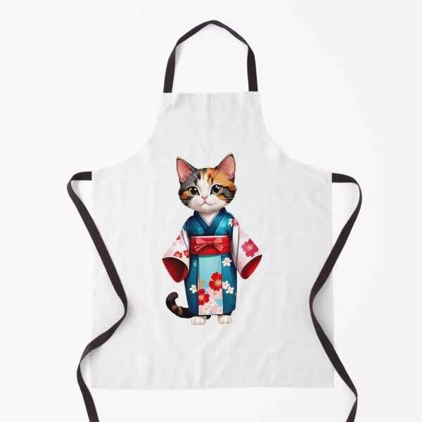 Item preview, Cute cat mom tortie kimono designed and sold by KorArtStudio.