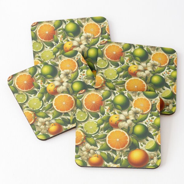Item preview, Citrus Grove Delight Fabric Collection designed and sold by Rui Fernandes.
