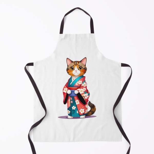 Item preview, Cool cat mom tortie kimono designed and sold by KorArtStudio.