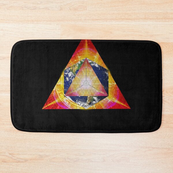 Item preview, Fourth World Mystic Logo on Black | Tetra OG Line designed and sold by Tetra.Earth Threads.
