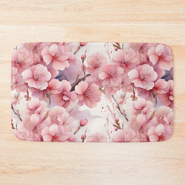 Item preview, seamless sakura watercolor style  designed and sold by PKTPOD99.