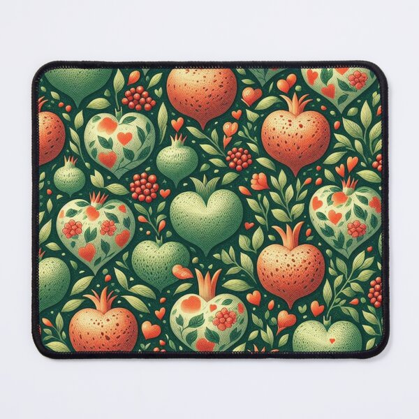 Item preview, Pomegranate Love Fabric Ensemble designed and sold by Rui Fernandes.