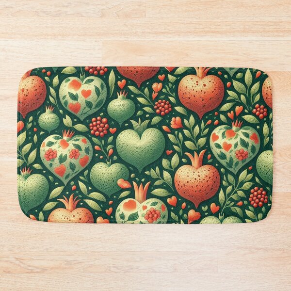 Item preview, Pomegranate Love Fabric Ensemble designed and sold by Rui Fernandes.