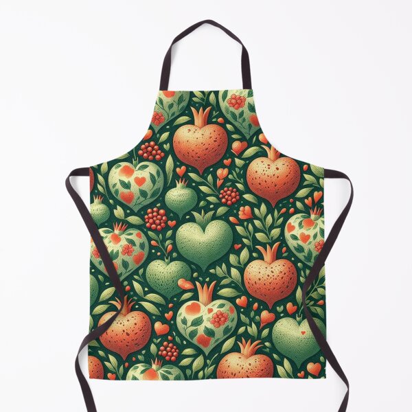 Item preview, Pomegranate Love Fabric Ensemble designed and sold by Rui Fernandes.