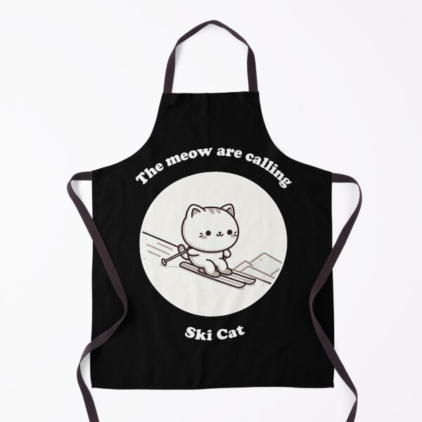 Item preview, The Meowtains are calling Ski Cat attempt designed and sold by SOMI SOMI.