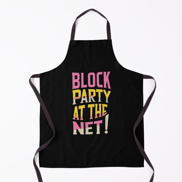 Item preview, Block Party At The Net! Funny Volleyball designed and sold by DomTeesHaven.