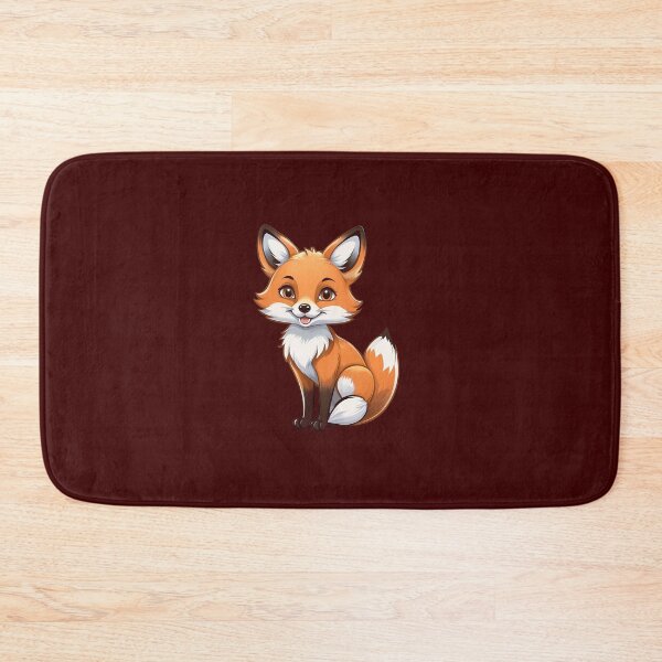 Item preview, #Fox, Cute baby Fox, Watercolor Cute baby Fox, Cute Fox, colorful Fox, Beautiful Fox, Fox drawing designed and sold by deluxelion.
