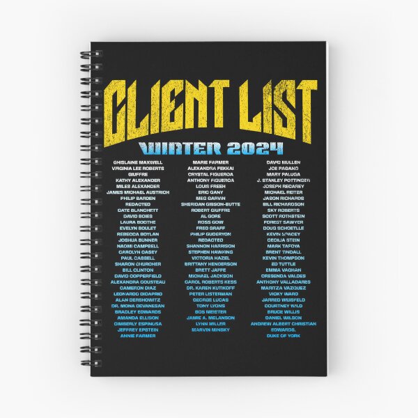 Item preview, The Client List 2024 designed and sold by Studio Bankai.