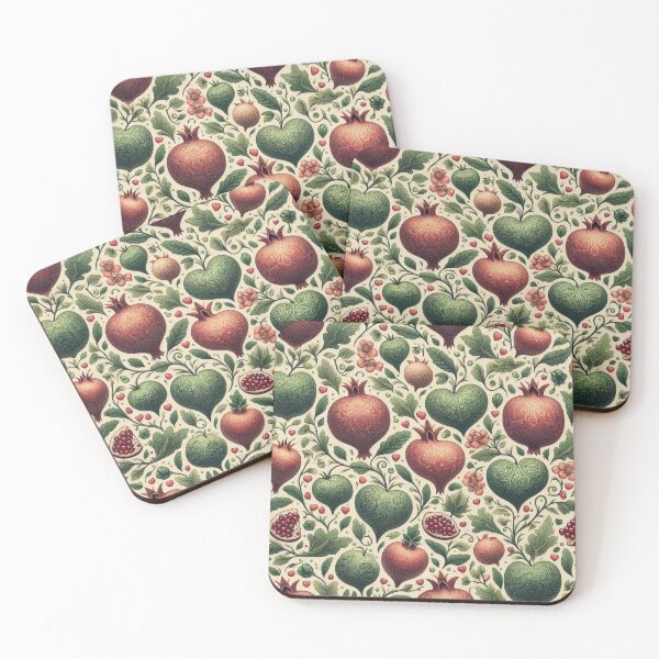 Item preview, Pomegranate Love Fabric Ensemble designed and sold by Rui Fernandes.