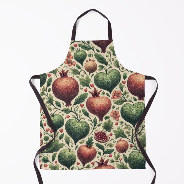 Item preview, Pomegranate Love Fabric Ensemble designed and sold by Rui Fernandes.