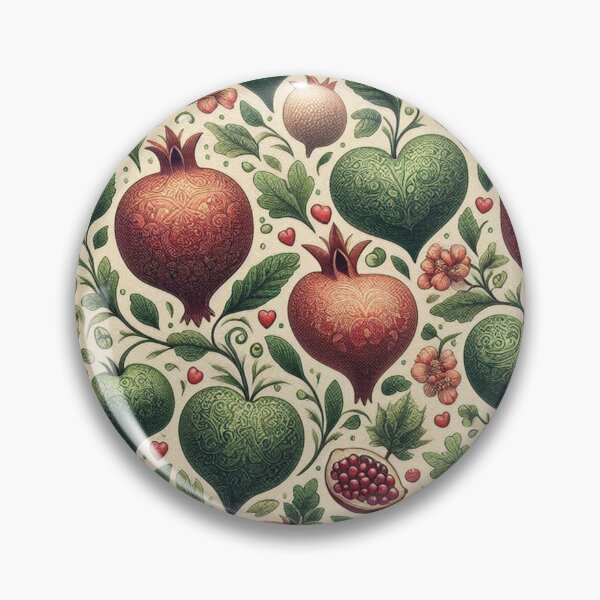 Item preview, Pomegranate Love Fabric Ensemble designed and sold by Rui Fernandes.