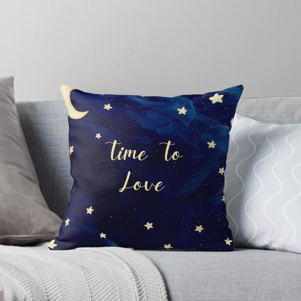 Item preview, Time to love blue velvet starts and moon  designed and sold by Anisha  Vaz.