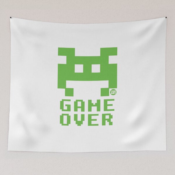 Aperçu de l'œuvre GAME OVER SPACE INVADER créée et vendue par TODD GOLDMAN.
