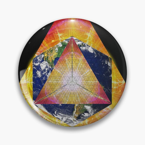 Item preview, Fourth World Mystic Logo on Black [Bigger] | Tetra OG Line designed and sold by Tetra.Earth Threads.
