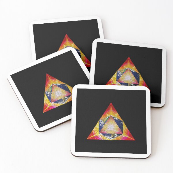Item preview, Fourth World Mystic Logo on Black [Bigger] | Tetra OG Line designed and sold by Tetra.Earth Threads.