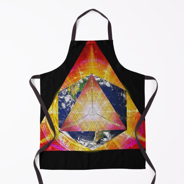 Item preview, Fourth World Mystic Logo on Black [Bigger] | Tetra OG Line designed and sold by Tetra.Earth Threads.