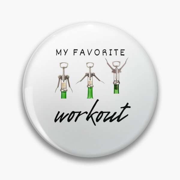 Item preview, My Favorite Workout - Corkscrew designed and sold by Ghoof-Wear.