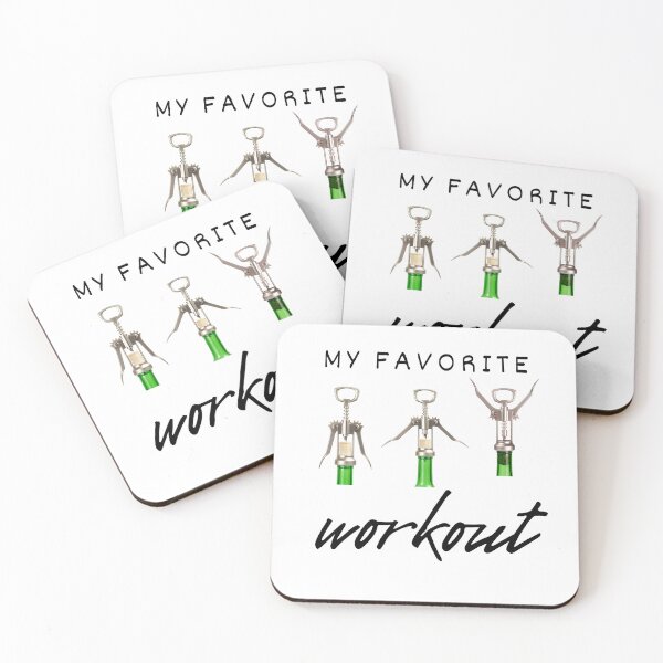 Item preview, My Favorite Workout - Corkscrew designed and sold by Ghoof-Wear.