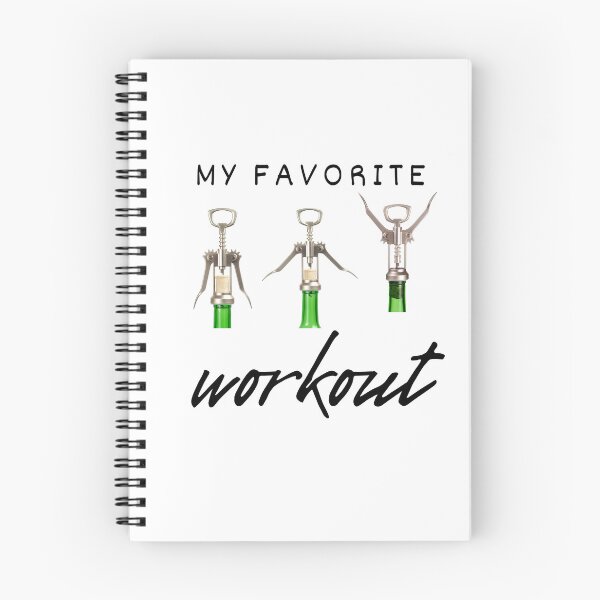 Item preview, My Favorite Workout - Corkscrew designed and sold by Ghoof-Wear.
