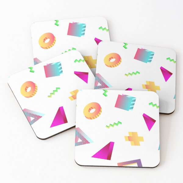 Item preview, Colorful 80s Pop Funky Retro Memphis pattern designed and sold by Shiraufa.