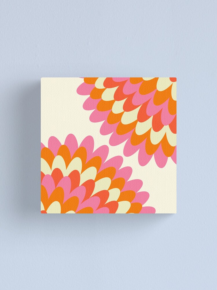 Alternate view of Dahlia at 60's Canvas Print