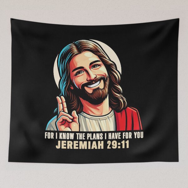 Item preview, Jeremiah 29:11 For I Know The Plans I Have For You designed and sold by plushism.