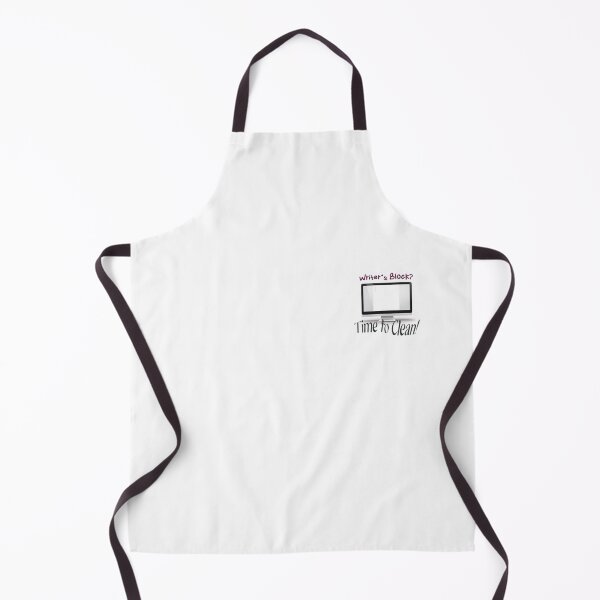 Item preview, Writer's Block? Time to Clean Humor designed and sold by PulcherianArt.