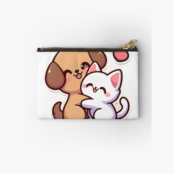 Item preview, Cartoon Cat and dog cut happy designed and sold by ArtsmileConcept.