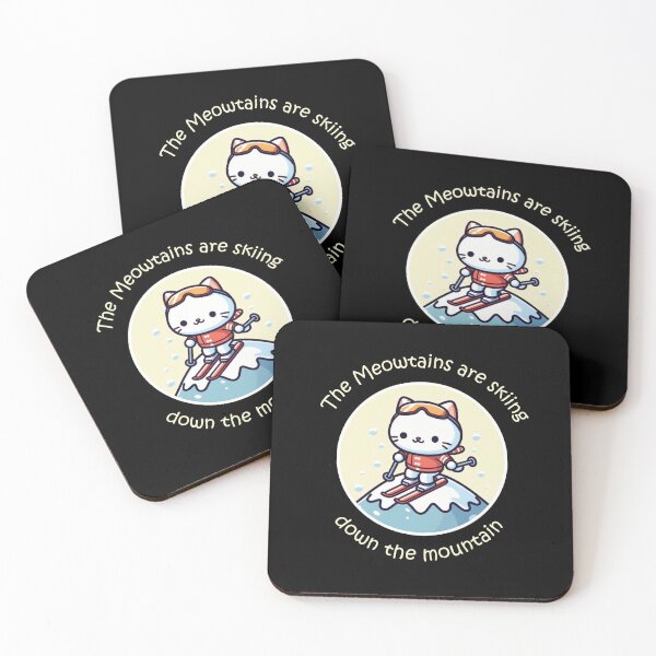 Item preview, calling skiing cat designed and sold by SOMI SOMI.