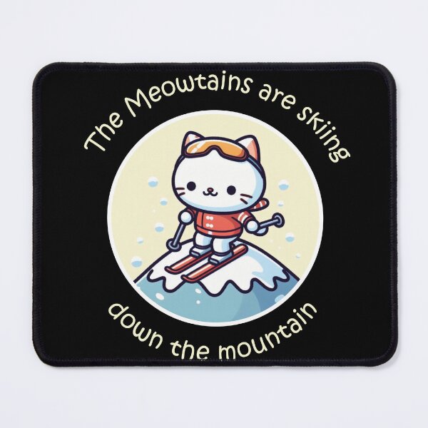 Item preview, calling skiing cat designed and sold by SOMI SOMI.
