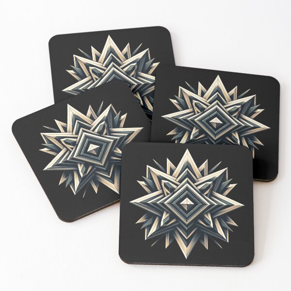 Item preview, 3D Abstract Geometric Star designed and sold by johnnycreidy.