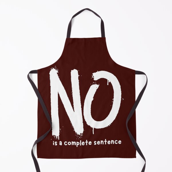 Item preview, "No" is a complete sentence designed and sold by AmazingAmanda42.