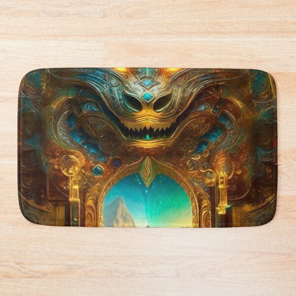 Item preview, Dragon Door - Surreal Fantasy Art concept designed and sold by Delerat7.