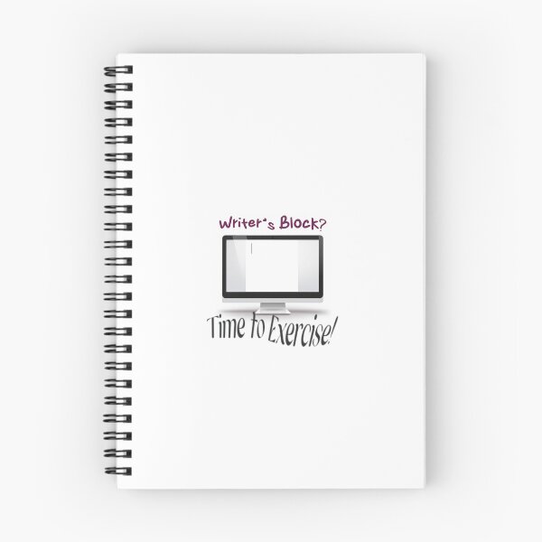 Item preview, Writer's Block? Time to Exercise Humor designed and sold by PulcherianArt.