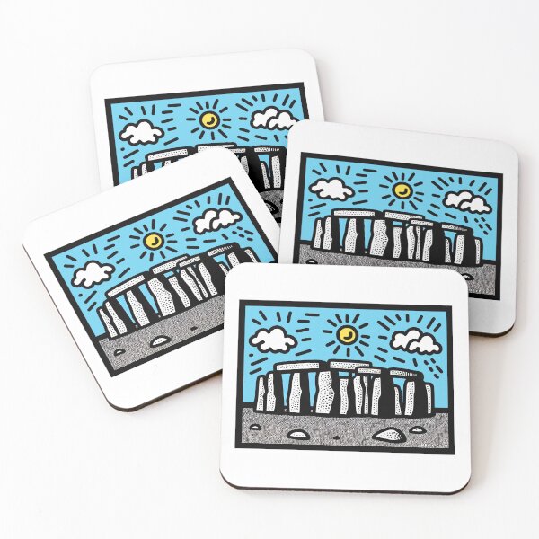 Item preview, Stonehenge Pop Art designed and sold by PickledjoArt.