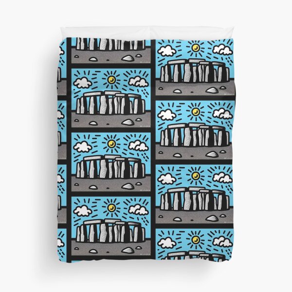 Item preview, Stonehenge Pop Art designed and sold by PickledjoArt.