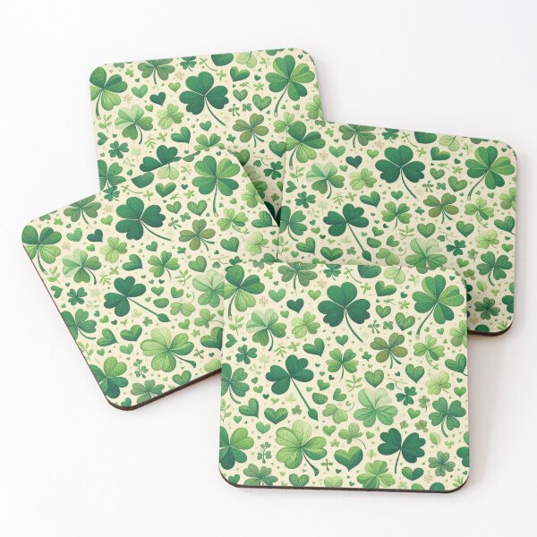 Item preview, Heartfelt Clover Fabric Collection designed and sold by Rui Fernandes.